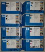 Tinta Hp C5060A (90) Cyan 225ML DesignJet 4000 - Imagen 3