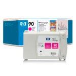 Tinta Hp C5063A (90) Magenta 400ML DesignJet 4000 - Imagen 2