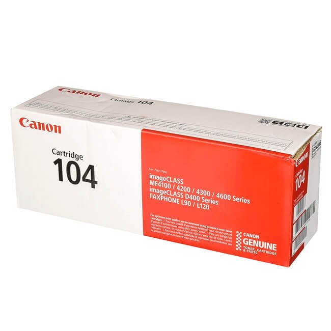 Toner Canon «104» Negro 2,000 Paginas