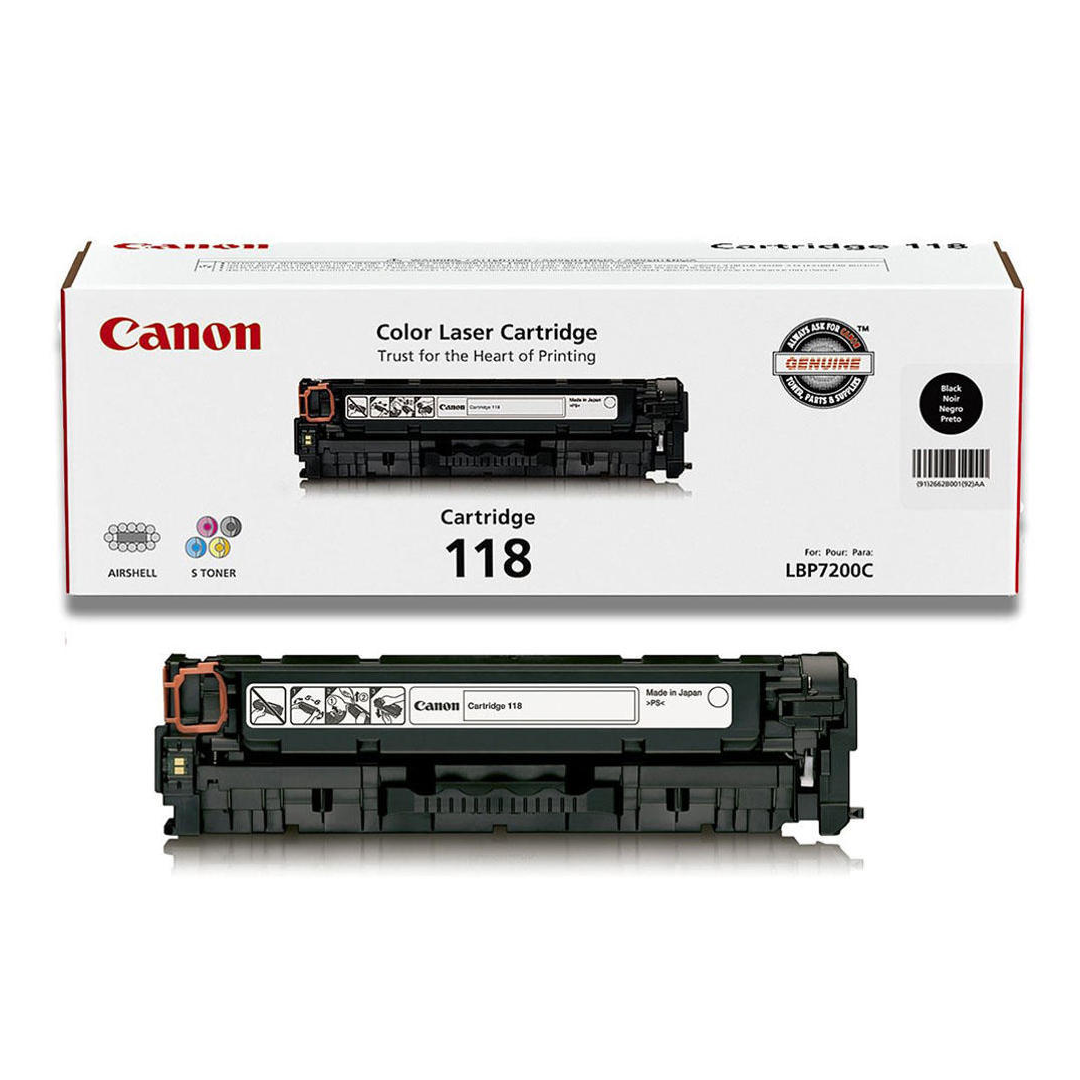 Toner Canon 118 Negro 3,400pag