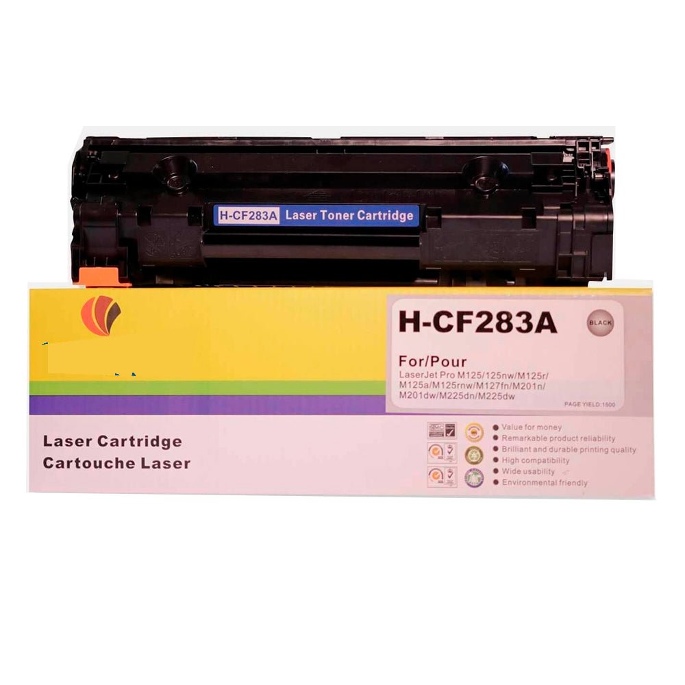 Tóner Compatible 83A CF283A Negro – HP M127fn / M225dw | 1500 Páginas