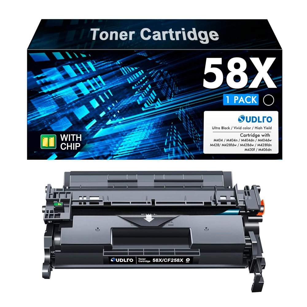 Tóner Compatible HP 58X CF258X – 12,500 Páginas para HP LaserJet Pro M404 / M428
