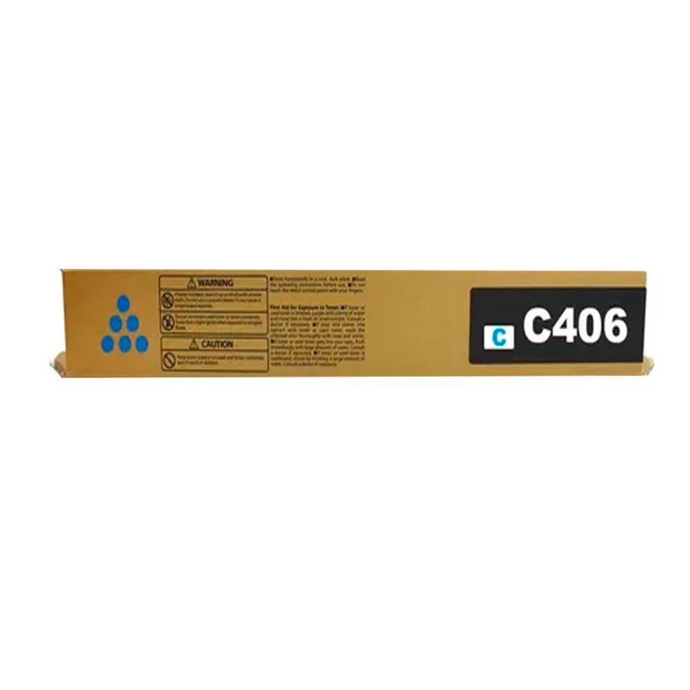 Toner Compatible Ricoh MP C406 / MP C306 / MP C307 / MP C407 Cyan