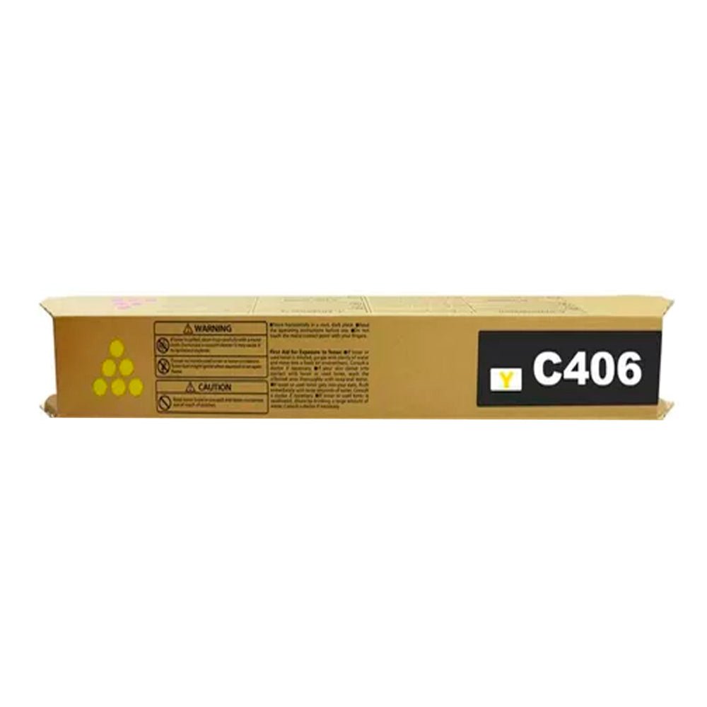 Toner Compatible Ricoh MP C406 / MP C306 / MP C307 / MP C407 Yellow