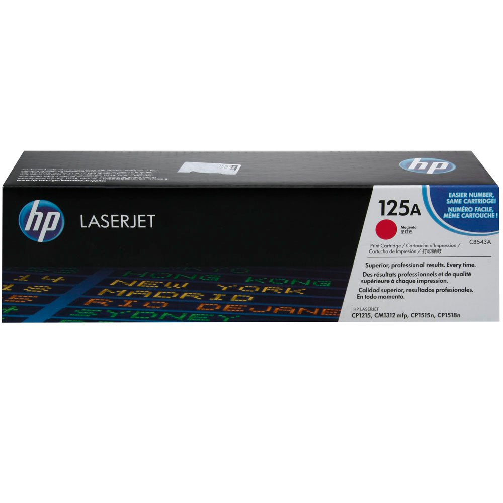 Toner Hp 125A (CB543A) Magenta 1,400 Pag LaserJet CP1210