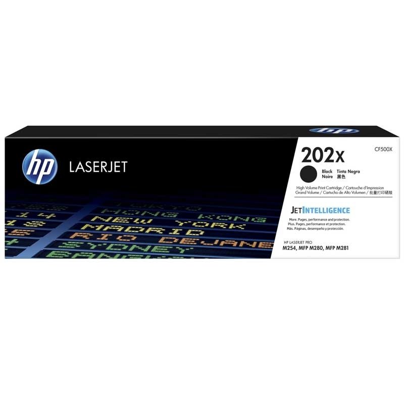 Toner Hp CF500X 202X Negro Color LaserJet Pro MFP M281fdw