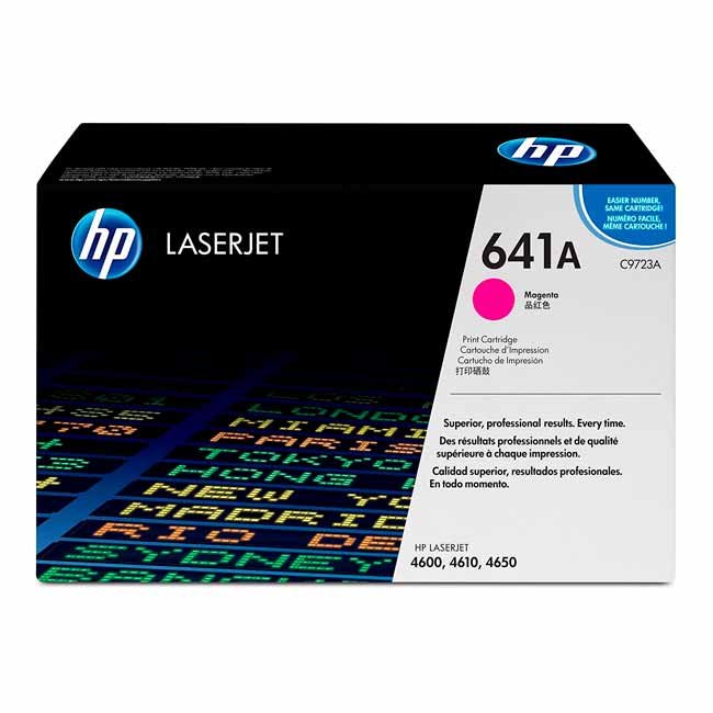 Tóner Hp 641A (C9723A) Magenta 8,000 Pag LaserJet 4600
