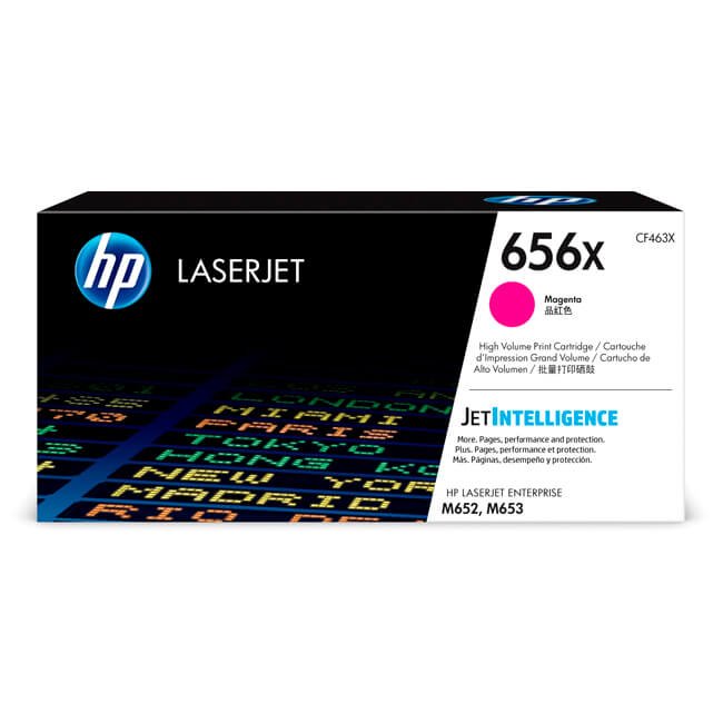 Toner Hp 656X (CF463X) Magenta 22,000 Pag LaserJet Pro M652dn