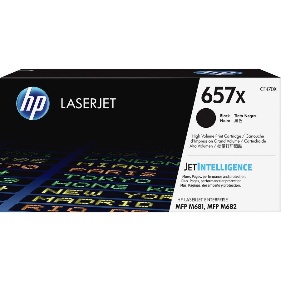 Toner Hp 657X (CF470X) Negro 27,000 Pag LaserJet Pro M681z