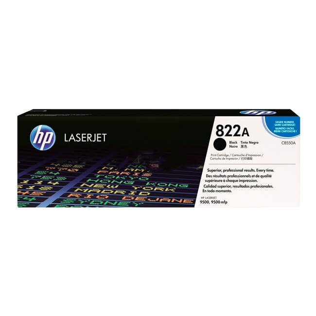 Tóner Hp 822A (C8550A) Negro 25,000 Pag LaserJet 9500