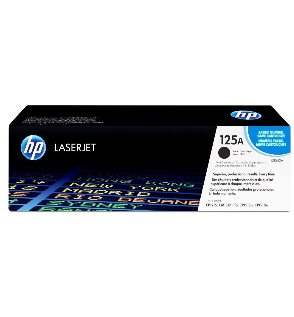 Toner Hp 125A (CB540A) Negro 2,200 Pag LaserJet CP1210