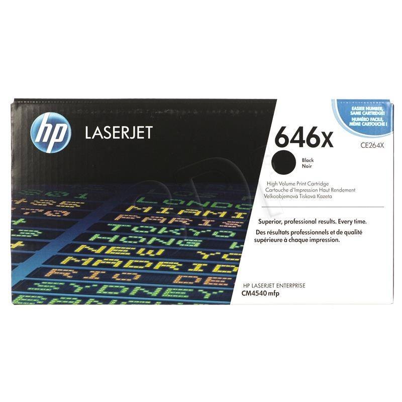 Toner Hp 646X (CF264X) Negro 17,000 Pag LaserJet Pro CM4540