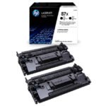 Tóner Hp 87XD (CF287XD) Negro Dual Pack 36,000 Pag LaserJet Pro M506dn - Imagen 2