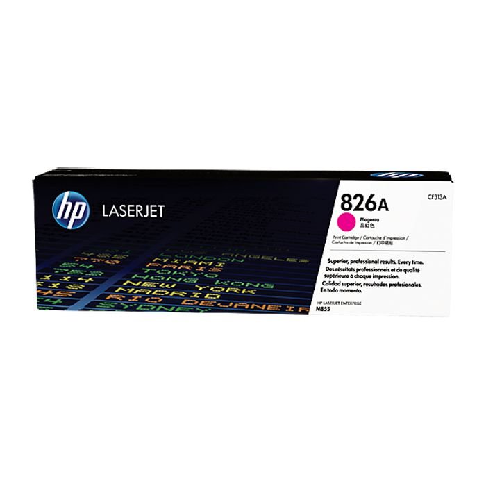 Toner Hp 826A CF313A Magenta 31,500 Pag LaserJet Pro M855dn