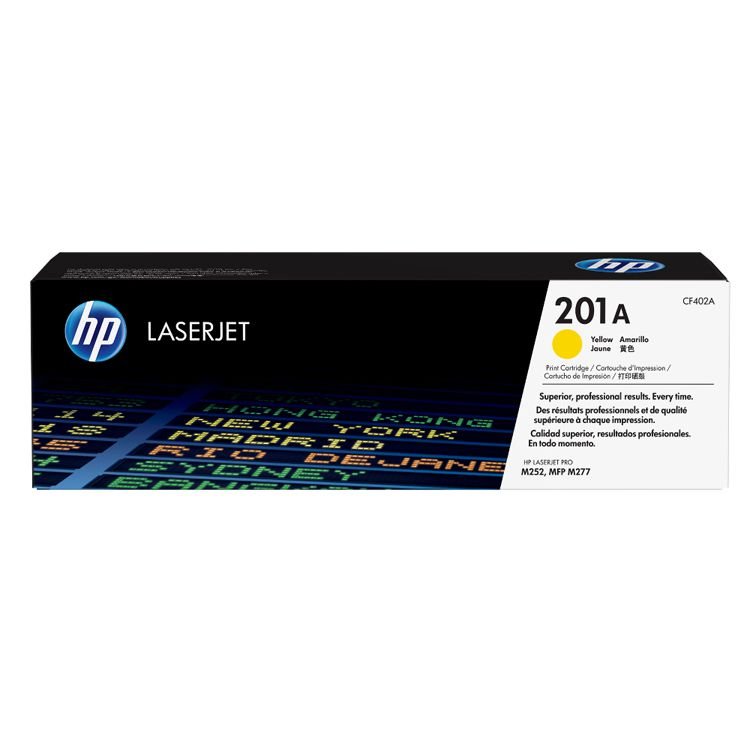 Toner Hp 201A (CF402A) Yellow 1,400 Pag Laserjet M252DW