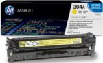 Toner Hp 304A (CC532A) Yellow 2,800 Pag Color LaserJet CP2025 - Imagen 2