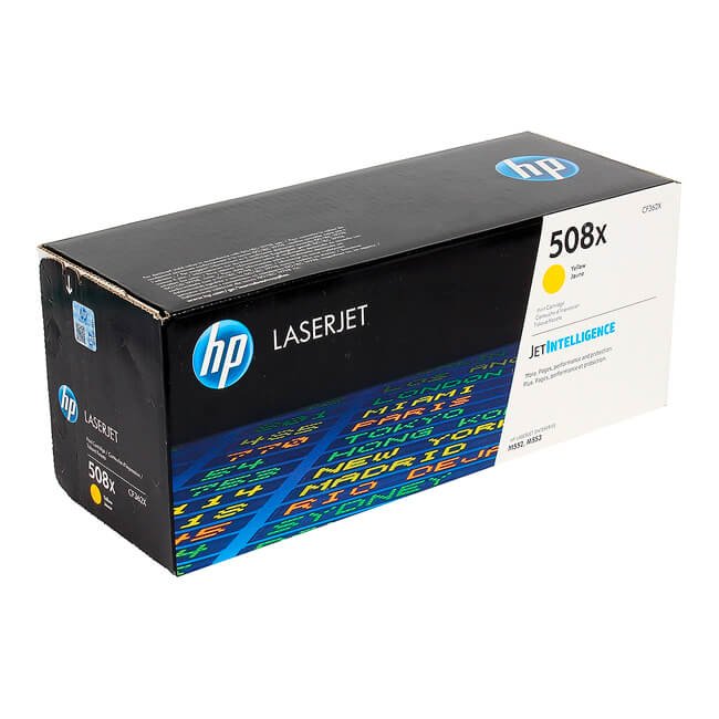 Toner Hp 508X (CF362X) Yellow 9,500 Pag LaserJet Pro M577dn