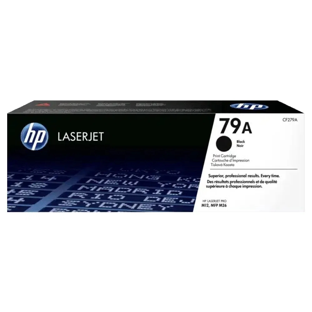 Toner Hp 79A (CF279A) Negro 1,000 Pag LaserJet Pro M12W