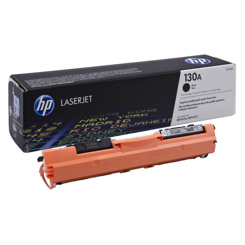 Toner Hp 130A (CF350A) Negro 1,300 Pag Color Laserjet Pro MFP M177n