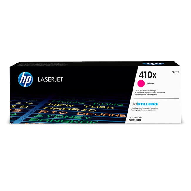 Toner Hp 410X CF413X Magenta 5,000 Pag LaserJet Pro M477