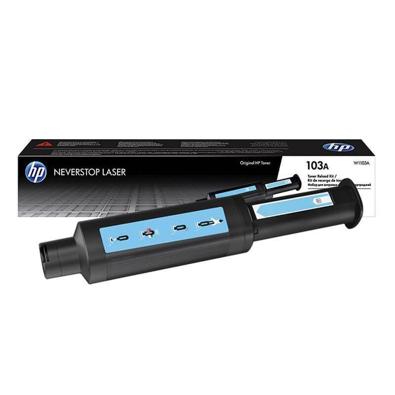 Tóner Hp 103A (W1103A) Negro  2,500pag Laser Neverstop 1200w, 1000w
