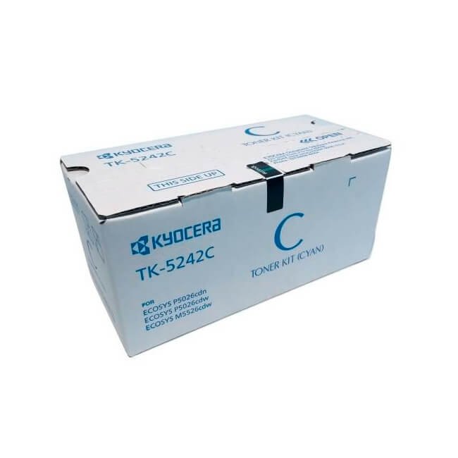 Tóner Kyocera TK-5242C Cyan 3,000pag