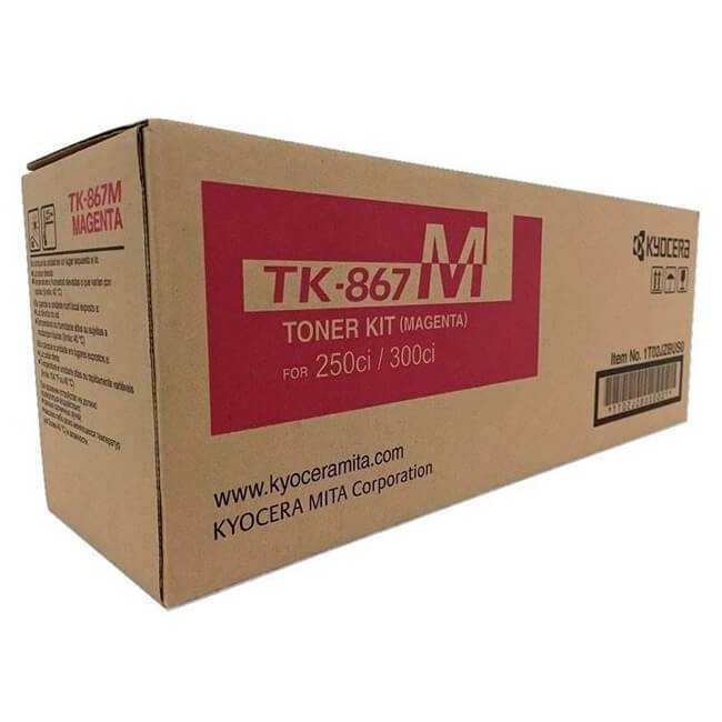 Tóner Kyocera TK-867M Magenta 12,000pag