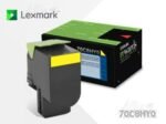 Tóner Lexmark 70C8HY0 Yellow 3,000pag - Imagen 3