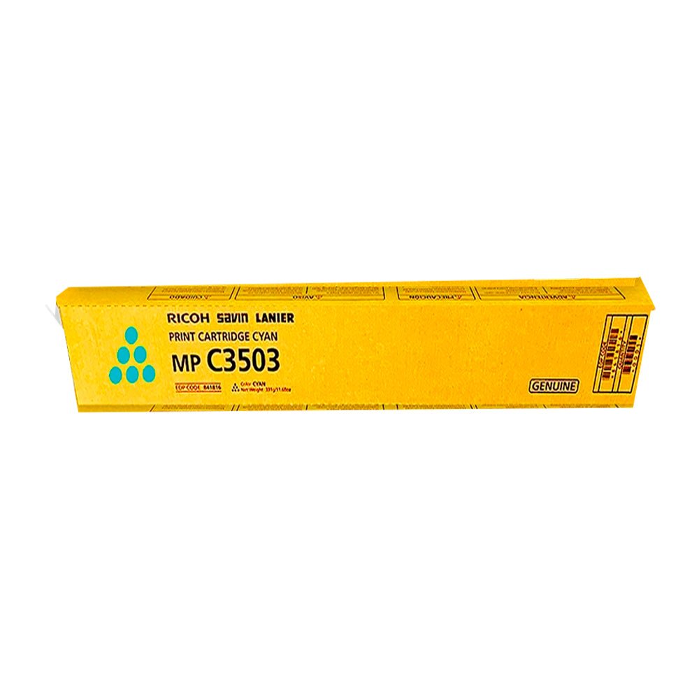 Toner Ricoh Compatible 841816 Cian 331g MP C3003. MP C3503