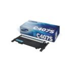 Tóner Samsung CLT-C407S Cyan 1,000pag.