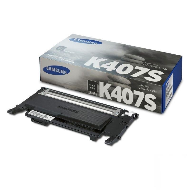 Tóner Samsung CLT-k407S Negro 1,500pag.