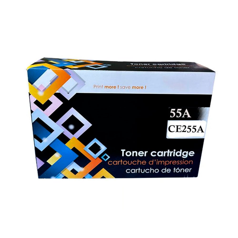 Tóner Compatible HP 55A CE255A – 6,000 Páginas para HP LaserJet P3011 y P3015