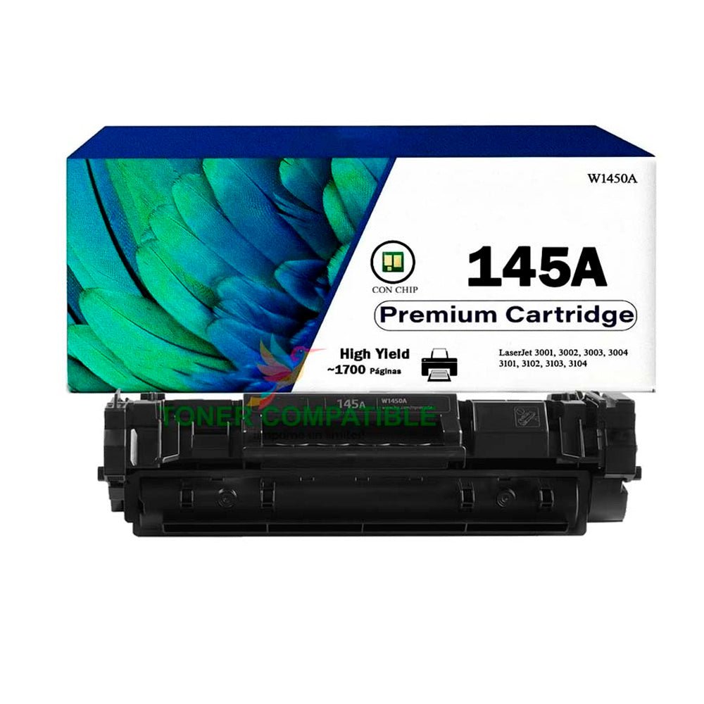 Toner Compatible HP 145A W1450A Negro Pro 1700,MFP 3103 1700 Pgs