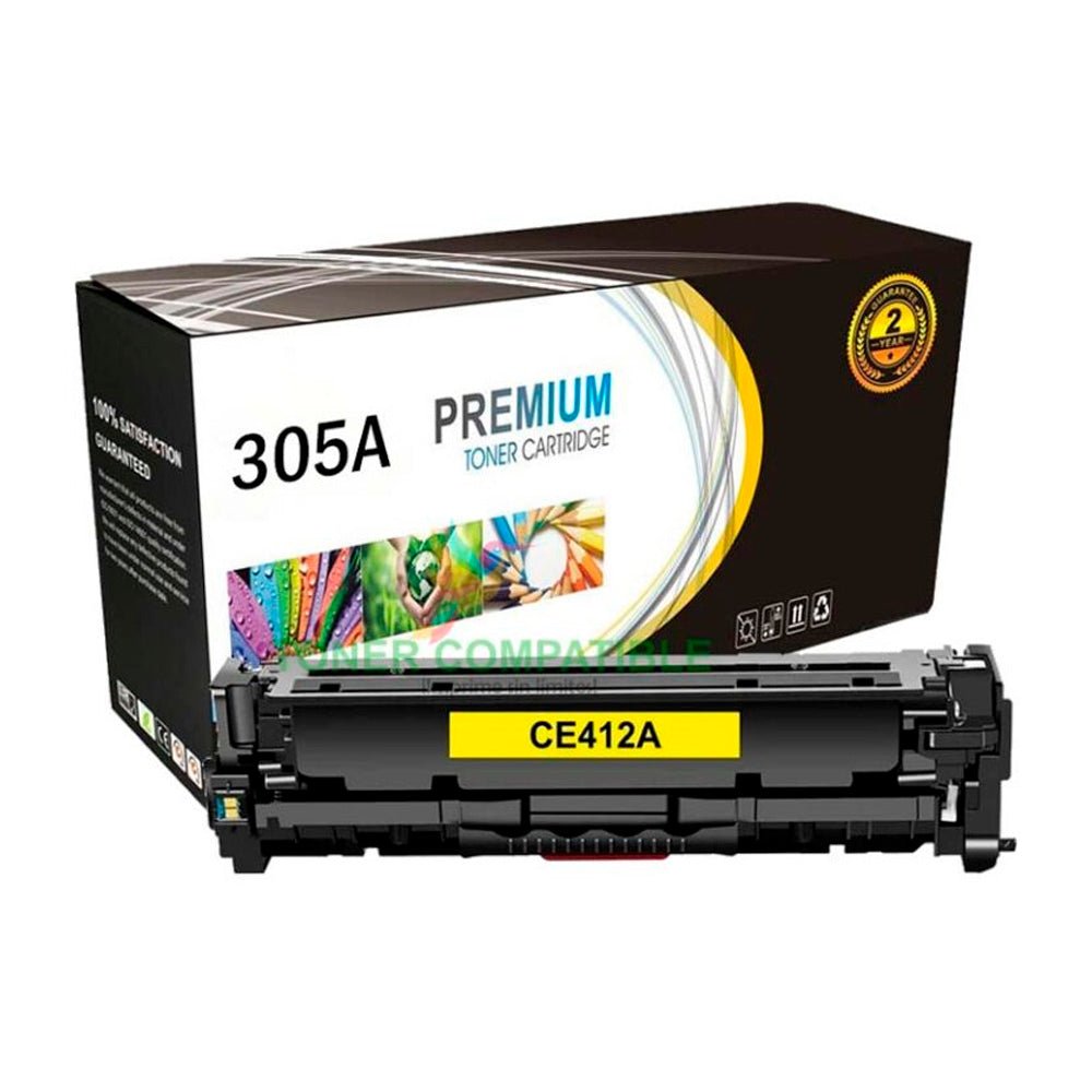 Toner Compatible HP 305A Yellow LaserJet M475/M451DW 2600 Pag