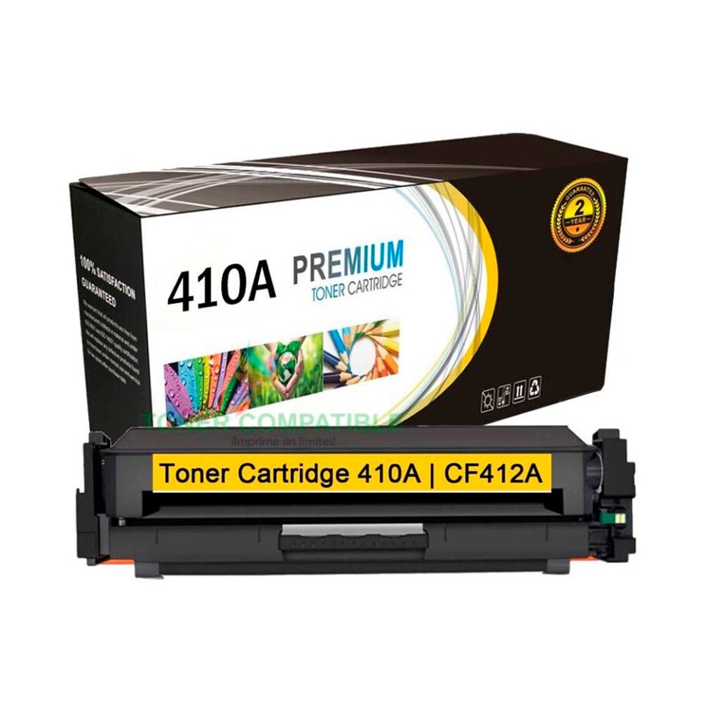 Toner Compatible HP 410A Yellow CF412A M477fdw M452