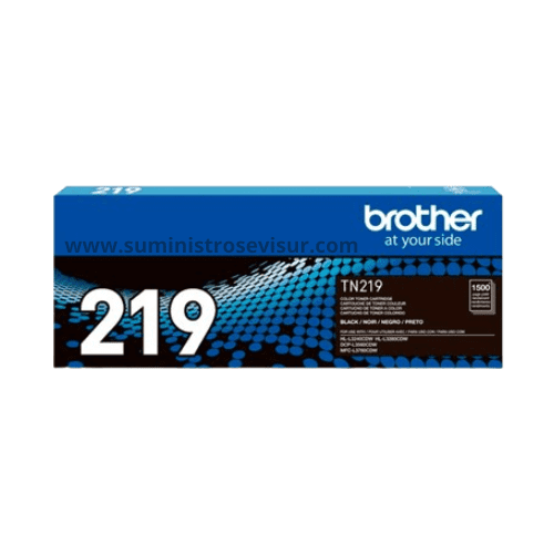 TONER BROTHER TN-219 NEGRO 1,500 PAG. ORIGINAL