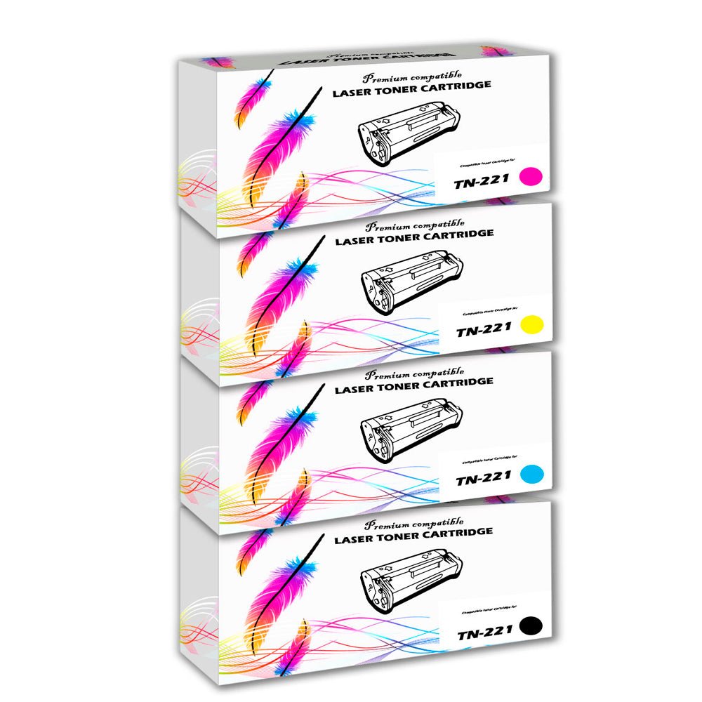 kit de tonor Brother TN-221 CYMK L3230, HL-3170CDW Compatible