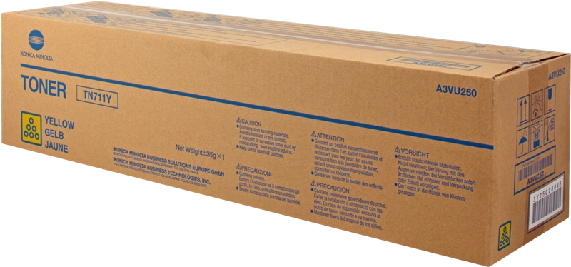 Toner Konica Minolta TN711Y Yellow 31,500 páginas
