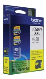 Tinta Brother LC-505Y Yellow 1,200 paginas - Imagen 3