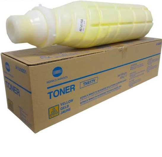 Toner Konica Minolta TN617Y Yellow 31,000 páginas
