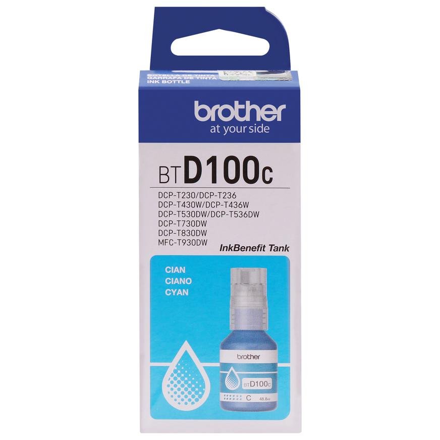 TINTA BROTHER BTD100C CYAN DCP-T230/430W/436W