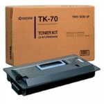 Tóner Kyocera TK-70 Negro 40,000pag - Imagen 2