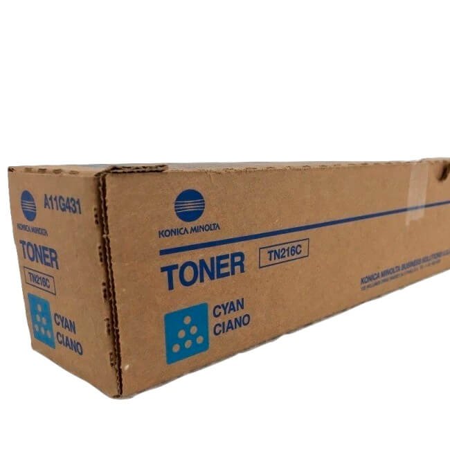 Toner Konica Minolta TN216C Cyan 26,000 páginas