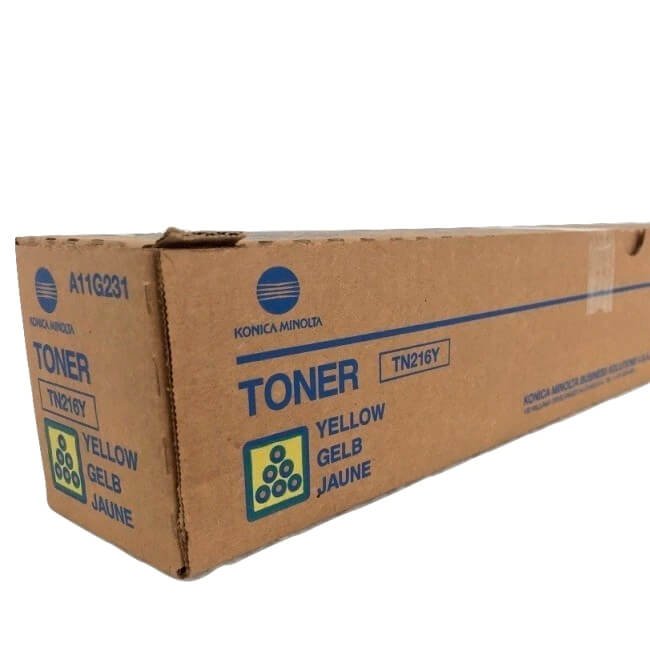 Toner Konica Minolta TN216Y Yellow  26,000 páginas