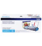 Toner Brother TN-221C cyan, Rendimiento 1,400 pag.
