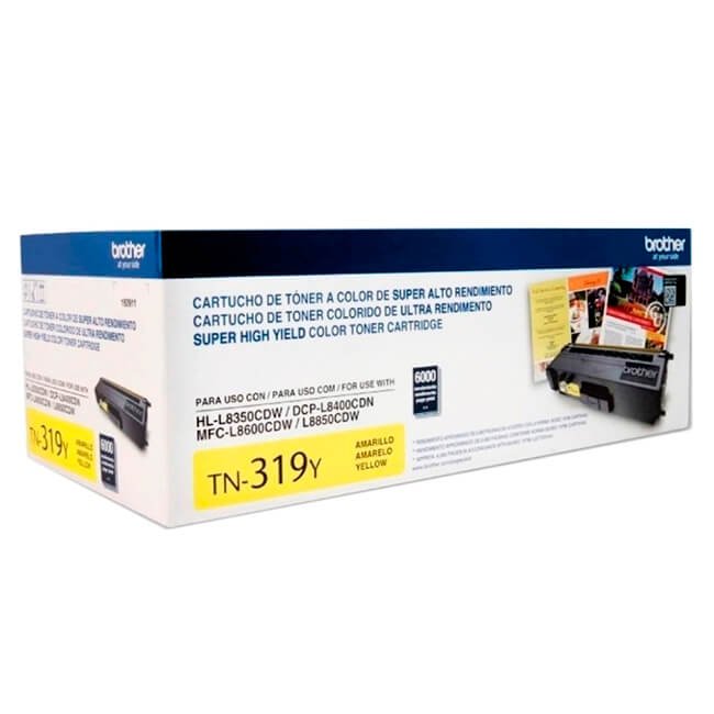 Toner Brother TN-319Y  Yellow 6,000 paginas