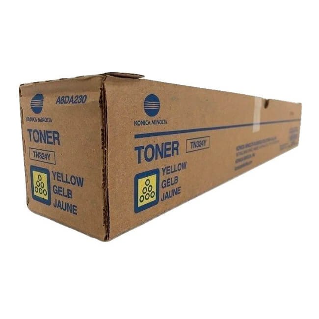 Toner Konica Minolta TN324Y Yellow 26,000 páginas