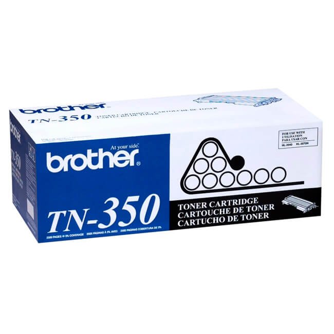 Toner Brother TN-350 Negro 2,500 paginas