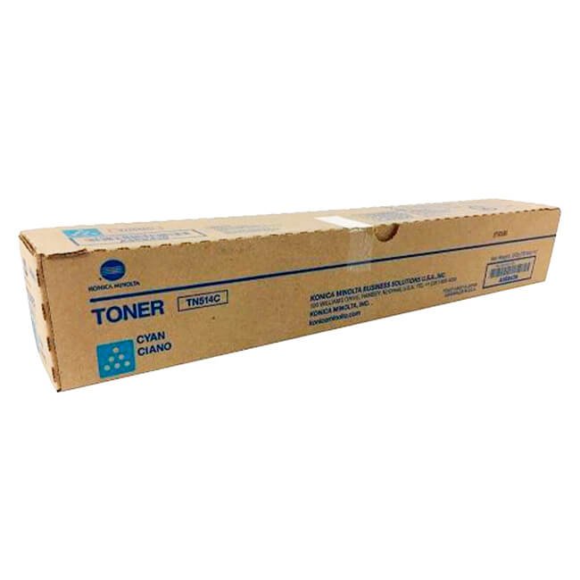 Toner Konica Minolta TN514C Cyan 26,000 páginas