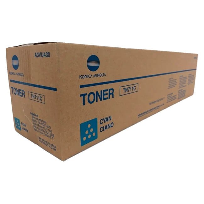 Toner Konica Minolta TN711C Cyan 31,500 páginas